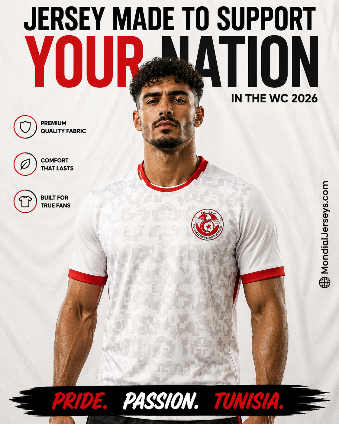 Tunisia Football Jersey